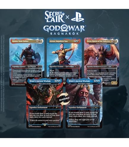 Magic the Gathering Secret Lair x God of War: Greek (Foil